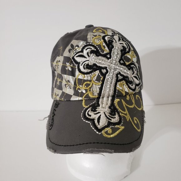 KBETHOS Accessories - Kbethos Women's Distressed Baseball Cap